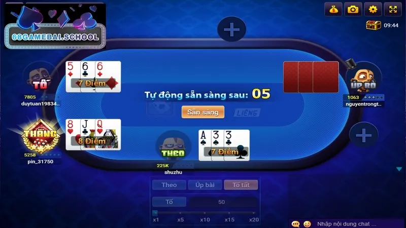 Bình tĩnh quan sát đối thủ để dễ dàng bắt bài Bình tĩnh quan sát đối thủ để dễ dàng bắt bài