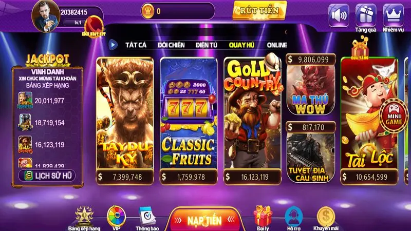Giới thiệu hệ thống trò chơi đẳng cấp cuốn hút của Game Bài 68 Giới thiệu hệ thống trò chơi đẳng cấp cuốn hút của Game Bài 68